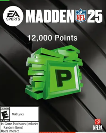 Madden NFL 25: 12000 Madden Points (Xbox One / Xbox Series X/S) (Europe)