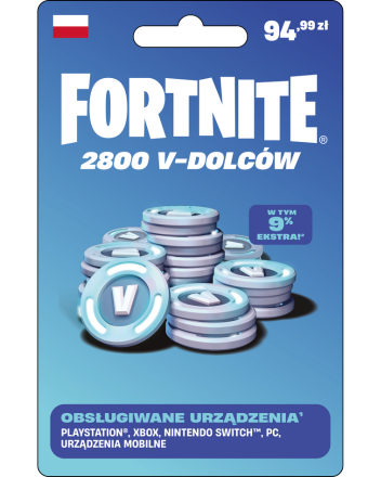 FORTNITE 2.800 V-DOLCÓW