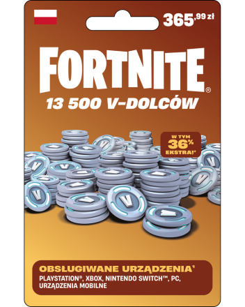 FORTNITE 13.500 V-DOLCÓW