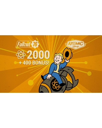 Fallout 76: 2000 (+400 Bonus) Atoms (Xbox One) (Global)