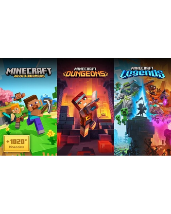 Minecraft Triple Bundle (Xbox) (Xbox One / Xbox Series X/S) (Global)