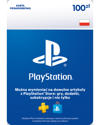 PlayStation Store 100 PLN