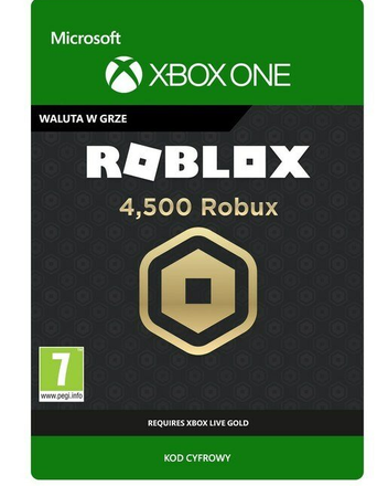 ROBLOX: 4,500 Robux (Xbox One / Xbox Series X/S) (Global)